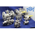 Stainless Steel High Platform Ball Valve in Flange End/Thread End (Q41)